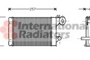 Радиатор печки для моделей: AUDI (50), VOLKSWAGEN (ILTIS,DERBY,DERBY,POLO,POLO,POLO,TRANSPORTER,POLO,TRANSPORTER)