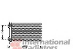 Радиатор печки  для моделей: AUDI (A4, A4,A4,A4,A4), SEAT (EXEO,EXEO)