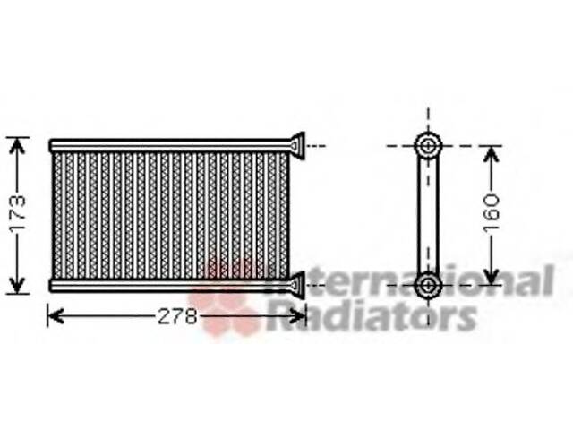 Радиатор печки для моделей: BMW (1-Series, 3-Series,3-Series,3-Series,3-Series,1-Series,1-Series,X3,1-Series)