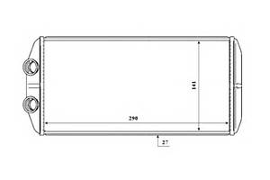 Радиатор печки для моделей: CITROËN (BERLINGO, XSARA,C4,BERLINGO,BERLINGO,C4,BERLINGO), PEUGEOT (PARTNER,PARTNER,PARTNE