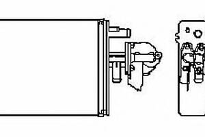 Радиатор печки для моделей: CITROËN (C25, C25,C25), FIAT (DUCATO,DUCATO,DUCATO,DUCATO,DUCATO,TALENTO,TALENTO,TALENTO),