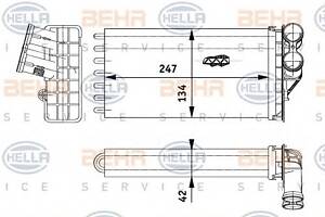 Радиатор печки для моделей: CITROËN (C4, C4,C4,C4), PEUGEOT (307,307,307,307)