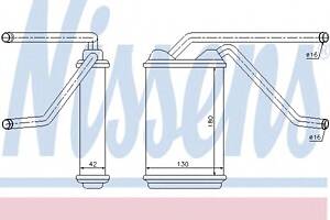 Радиатор печки для моделей: DAEWOO (ESPERO, NEXIA,NEXIA)