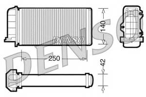 Радіатор печі для моделей: FIAT (BRAVA, BRAVO, MAREA, MAREA, COUPE)