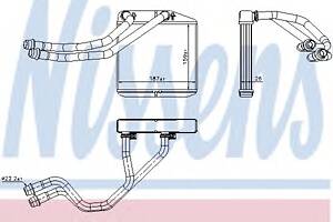 Радиатор печки  для моделей: FIAT (DOBLO, DOBLO,DOBLO), OPEL (COMBO,COMBO), VAUXHALL (COMBO)