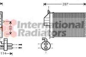 Радиатор печки для моделей: FIAT (SEICENTO, SEICENTO)