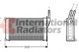 Радиатор печки для моделей: FORD (ESCORT, ESCORT,ESCORT,ESCORT,ESCORT,ORION,ORION,GRANADA,GRANADA,ESCORT,ESCORT,ESCORT)