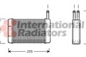 Радиатор печки для моделей: FORD (FIESTA, FIESTA,FIESTA)