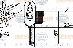 Радиатор печки для моделей: FORD (GALAXY), SEAT (ALHAMBRA), VOLKSWAGEN (SHARAN)