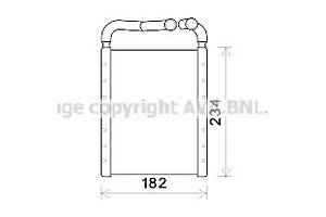 Радіатор для моделей:HYUNDAI (SANTA-FE,SANTA-FE)