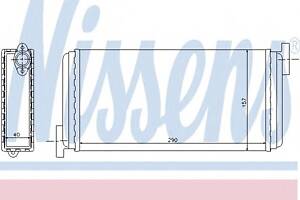 Радиатор печки для моделей: MERCEDES-BENZ (C-CLASS)