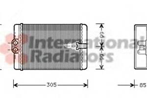 Радіатор для моделей:MERCEDES-BENZ (E-CLASS,E-CLASS,CLK,CLK)
