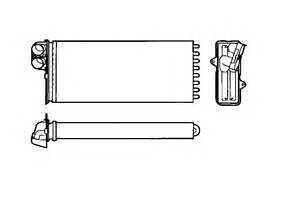Радиатор печки для моделей: NISSAN (INTERSTAR, INTERSTAR), OPEL (ARENA,ARENA,MOVANO,MOVANO,MOVANO,MOVANO,ARENA,ARENA),