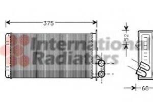 Радиатор печки для моделей: NISSAN (INTERSTAR, INTERSTAR,INTERSTAR), OPEL (MOVANO,MOVANO,MOVANO,MOVANO), RENAULT (MASTE