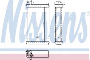 Радиатор печки для моделей: OPEL (SENATOR, OMEGA,OMEGA), VAUXHALL (CARLTON,CARLTON,CARLTON,CAVALIER,SENATOR)