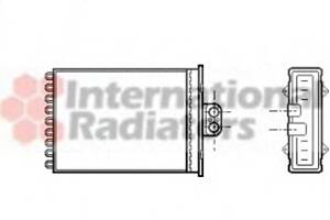 Радиатор печки для моделей: OPEL (VECTRA, VECTRA,VECTRA), SAAB (9-5,9-5)