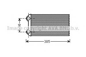 Радиатор печки  для моделей: OPEL (VIVARO, VIVARO,VIVARO), RENAULT (TRAFIC,TRAFIC,TRAFIC), VAUXHALL (VIVARO,VIVARO,VIVAR