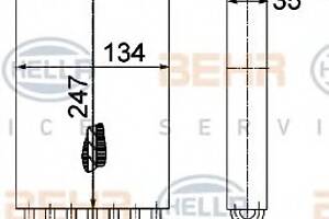 Радиатор печки  для моделей: PEUGEOT (206, 206,206,206,206+)