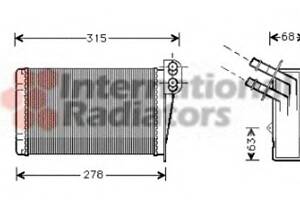 Радиатор печки для моделей: RENAULT (CLIO, CLIO,THALIA,THALIA)