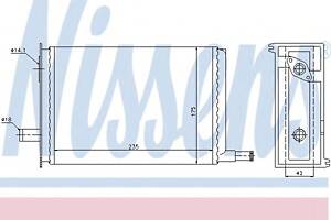 Радиатор печки для моделей: RENAULT (TRAFIC, TRAFIC,TRAFIC,TRAFIC,TRAFIC,TRAFIC)