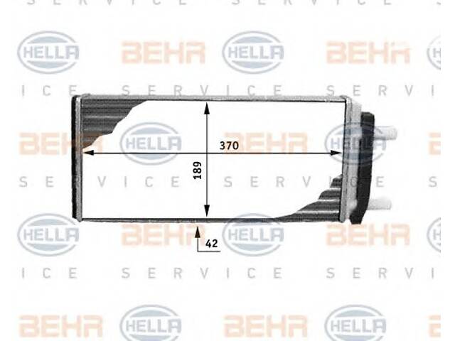 Радіатор для моделі:VOLVO (F,F,F)