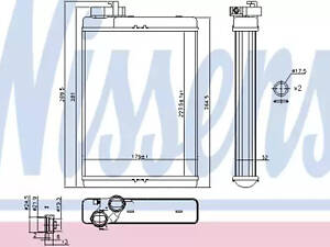 Радиатор печки на A4, A5, Q5