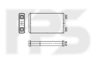 Радиатор печки Renault Master II, Opel Movano (03-09)