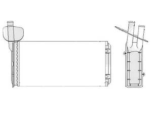 Радиатор печки VW Transporter T4 (FPS) FP 74 N173