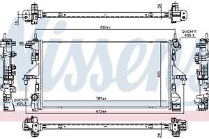 Радиатор PEUGEOT BOXER / CITROEN JUMPER / FIAT DUCATO (250_) 2005- г.
