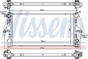 Радиатор PEUGEOT BOXER / CITROEN JUMPER 2005- г.