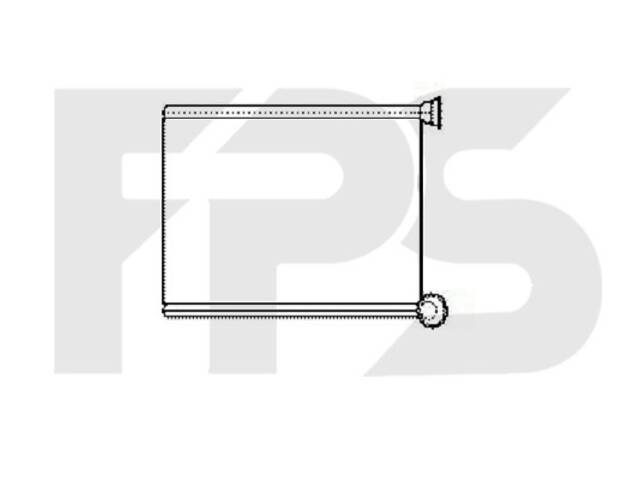 Радиатор печки,