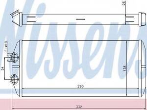 Радиатор печки NISSENS 71164 на CITROËN C4 Picasso I (UD_)