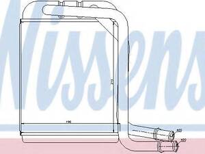 Радіатор пічки NISSENS 73976 на VW MULTIVAN Mk V (7HM, 7HN, 7HF, 7EF, 7EM, 7EN)