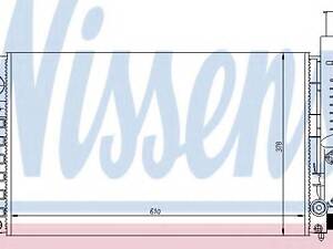 Радіатор PT 405(87-)1.6(+)[OE 1300.N6] NISSENS 63613 на PEUGEOT 405 (15B)