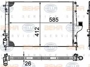 Радiатор RENAULT 214100598R на DACIA SANDERO