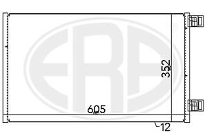 Радиатор RENAULT KANGOO (FW0/1_) / MERCEDES-BENZ CITAN (W415) 2008-2021 г.