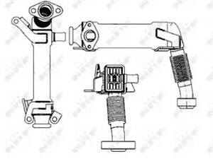 Радиатор рециркуляции ОГ