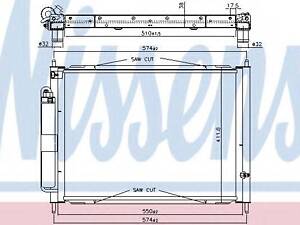 Радіатор RN CLIO III(05-)1.2 i 16V(+)[OE 8200134606] NISSENS 637625 на RENAULT MODUS / GRAND MODUS (F/JP0_)