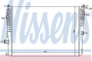 Радиатор RN FLUENCE(08-)1.6 i 16V(+)[OE 21410-0014R] NISSENS 637606 RENAULT MEGANE CC (EZ0/1_)