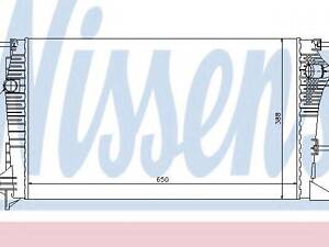 Радиатор RN FLUENCE(08-)2.0 i(+)[OE 21410-0016R] NISSENS 637607 RENAULT MEGANE III купе (DZ0/1_)