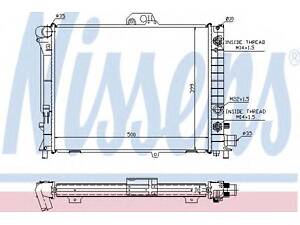 Радіатор SAAB 9000(93-)2.0 i 16V(+)[OE 43 58 040] NISSENS 64033A на SAAB 9000 Наклонная задняя часть