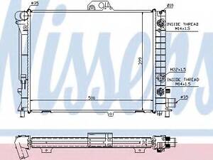 Радиатор SAAB 9000(93-)2.0 и 16V(+)[OE 43 58 040] NISSENS 64033A на SAAB 9000 Наклонная задняя часть