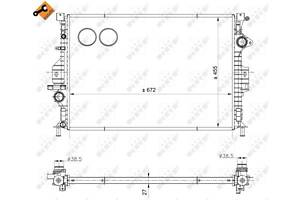 Радиатор системы охлаждения, FORD S-max 03/2006>