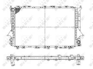 Радиатор системы охлаждения двигателя, AUDI 100 90-