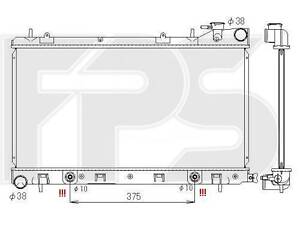 Радиатор Subaru Forester 20i (02 -)