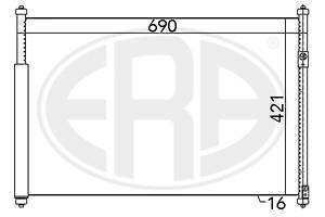 Радиатор SUZUKI XL7 (DA, DB) / SUZUKI GRAND VITARA (JT, TE, TD) 2005-2009 г.