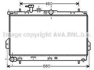 Радіатор системи охолодження AVA QUALITY COOLING HY2097 на HYUNDAI LAVITA (FC)