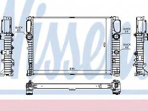 Радиатор системы охлаждения NISSENS 62796A на MERCEDES-BENZ E-CLASS седан (W211)