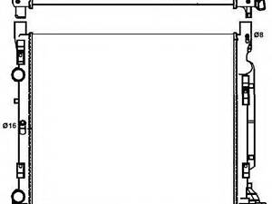 Радиатор системы охлаждения NRF 53002 на RENAULT KANGOO BE BOP (KW0/1_)