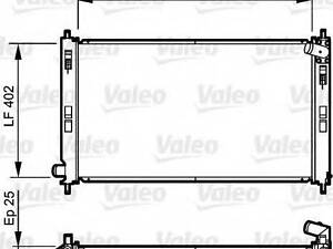 Радиатор системы охлаждения VALEO 735200 на CITROËN C-CROSSER (EP_)